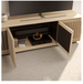 Profile 8479 Entertainment Cabinet | Washed Oak