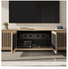 Profile 8479 Entertainment Cabinet | Washed Oak