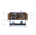 Corridor 5621SV Bar Cabinet | Charcoal Stained Ash