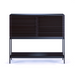 Corridor 5621SV Bar Cabinet | Charcoal Stained Ash