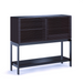 Corridor 5621SV Bar Cabinet | Charcoal Stained Ash