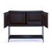 Corridor 5621SV Bar Cabinet | Charcoal Stained Ash